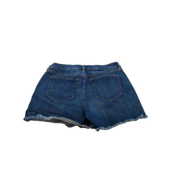 Gap Women's Blue High Rise Cut Off Denim Jeans Shorts Size 2 - Picture 2 of 4
